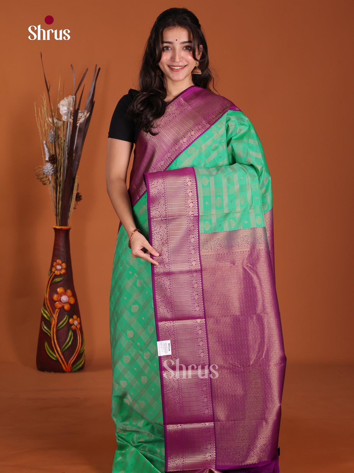 DKS17386 - Semi Kanchipuram Saree