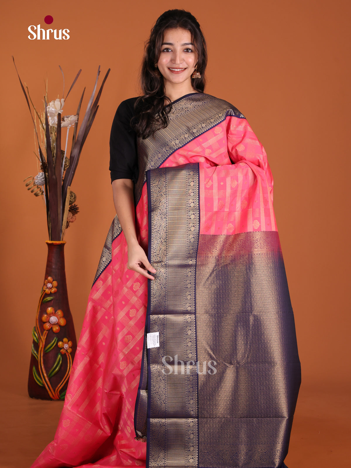 DKS17390 - Semi Kanchipuram Saree