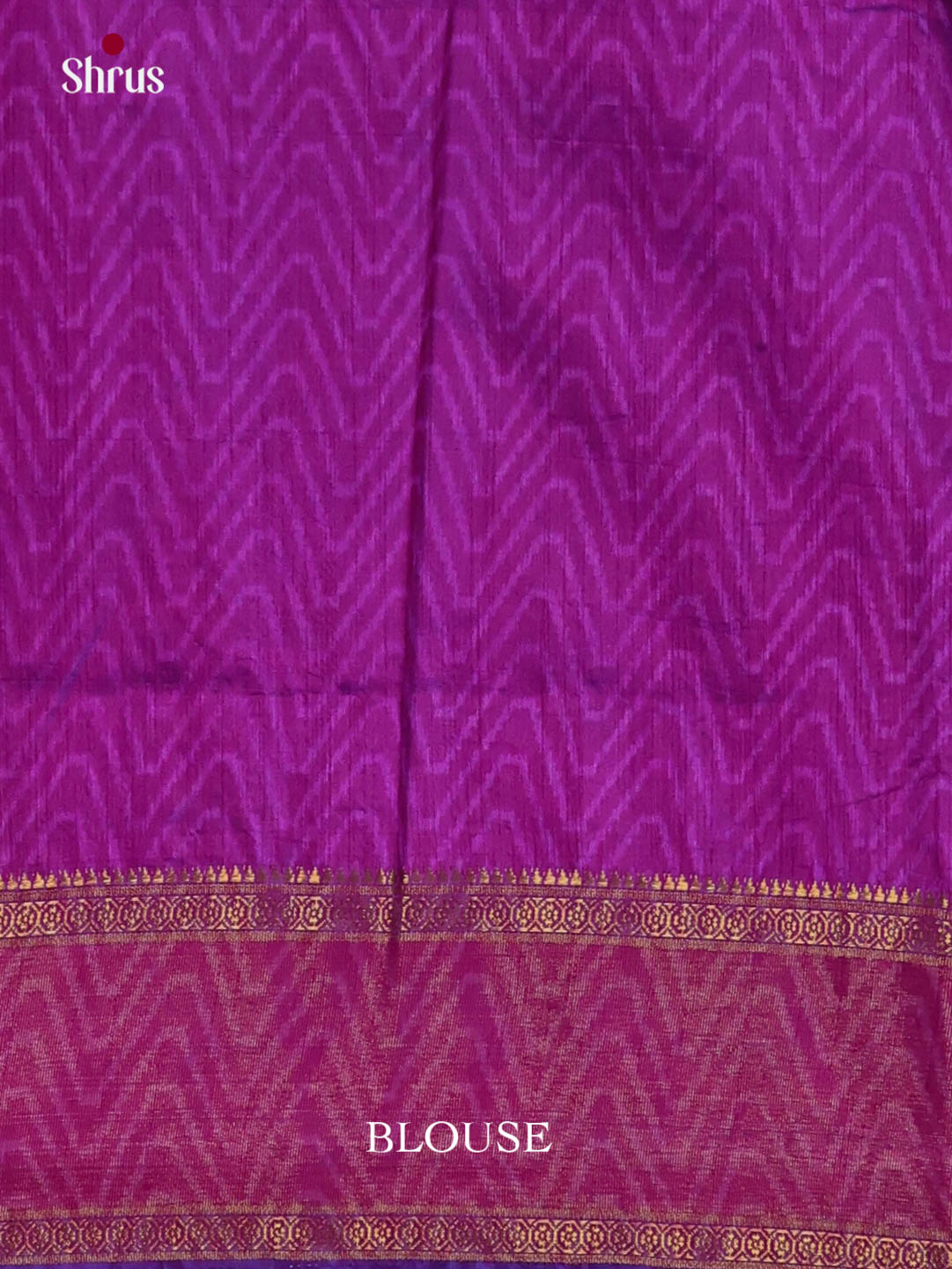 Blue & Purple- Semi Patola Saree