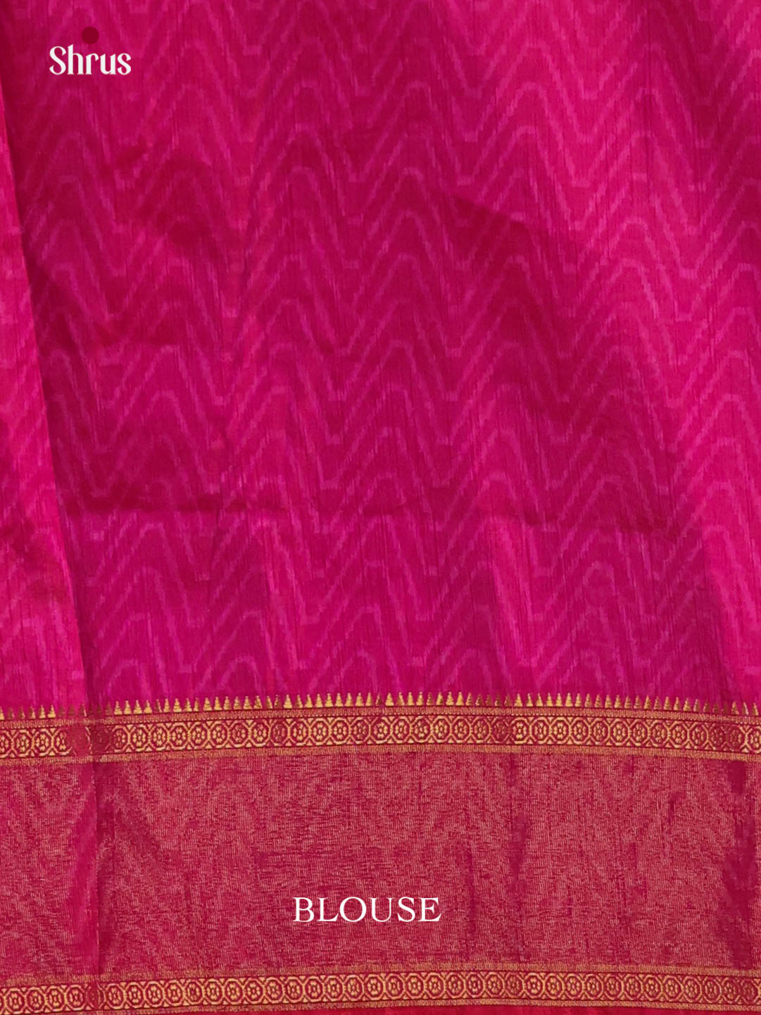 Purple & Pink - Semi Patola Saree - Shop on Shrus.com