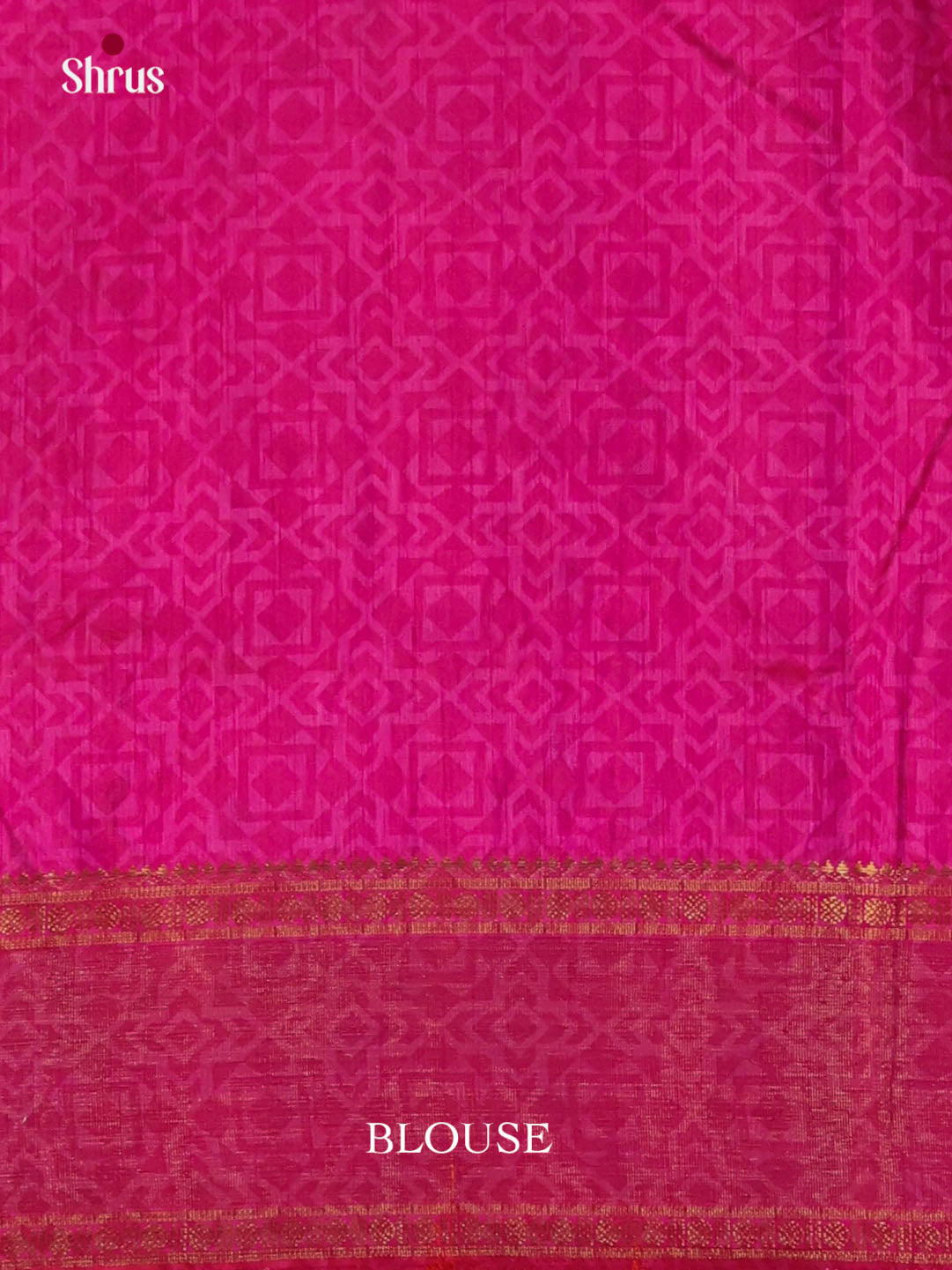 Purple & Pink - Semi Patola Saree