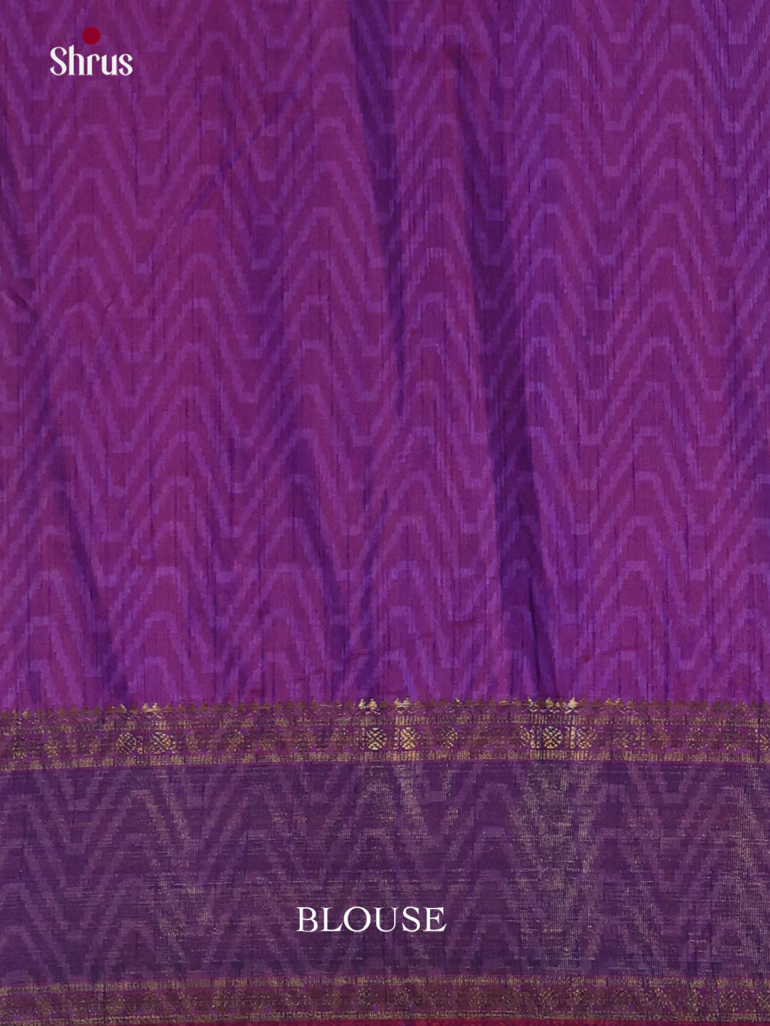 Pink & Purple - Semi Patola Saree