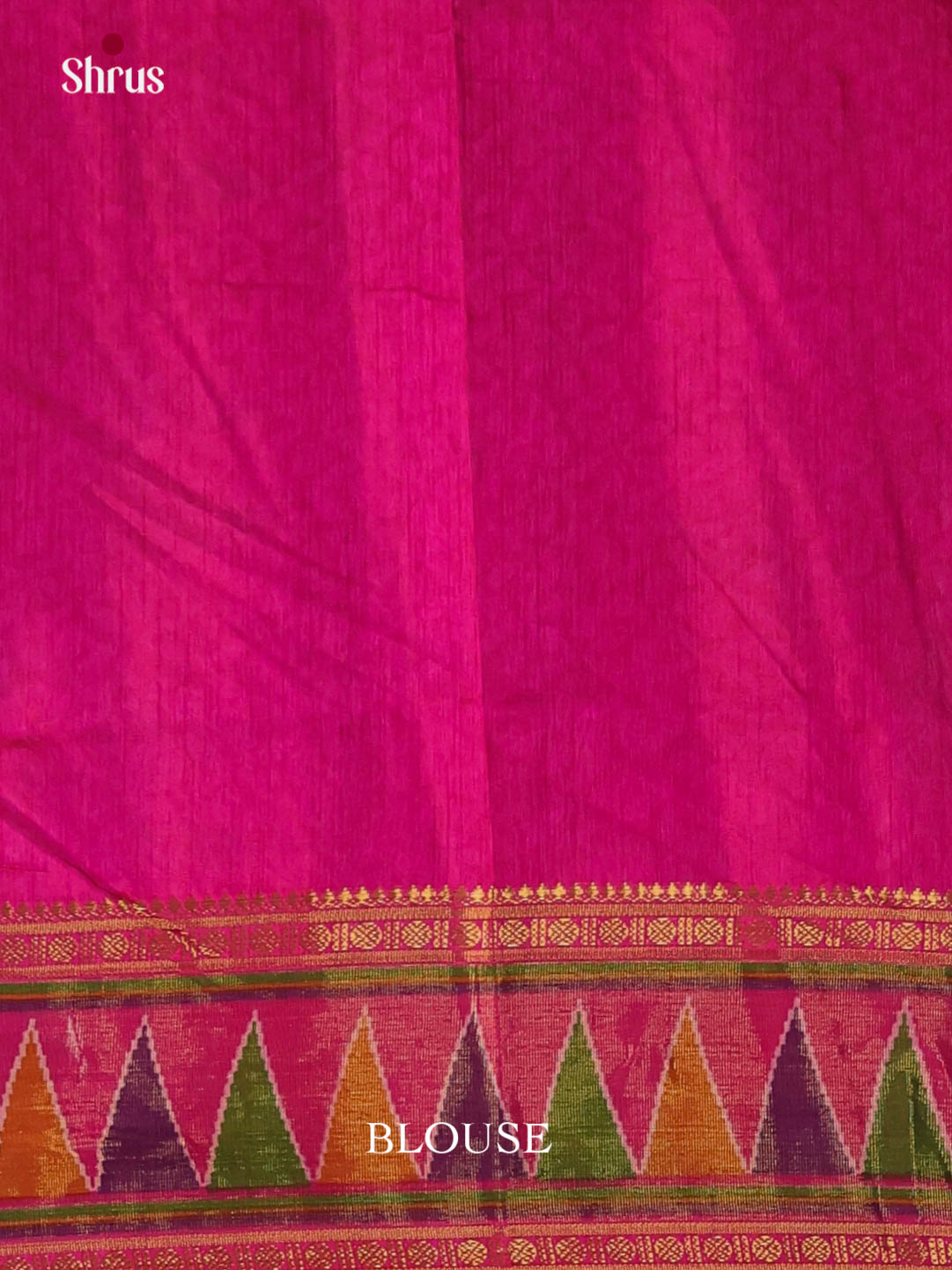 Purple & Pink - Semi Patola Saree - Shop on Shrus.com