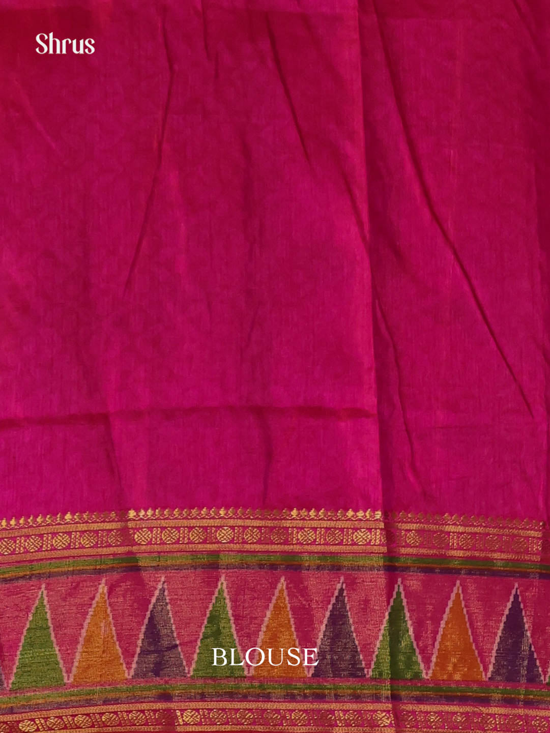 Purple & Pink - Semi Patola Saree - Shop on Shrus.com