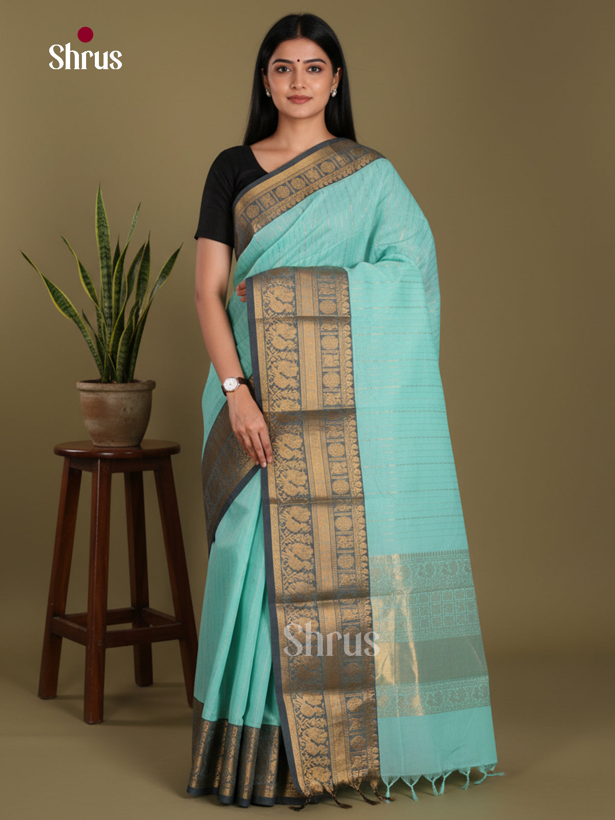 DKS19010 - Chettinad Cotton Saree