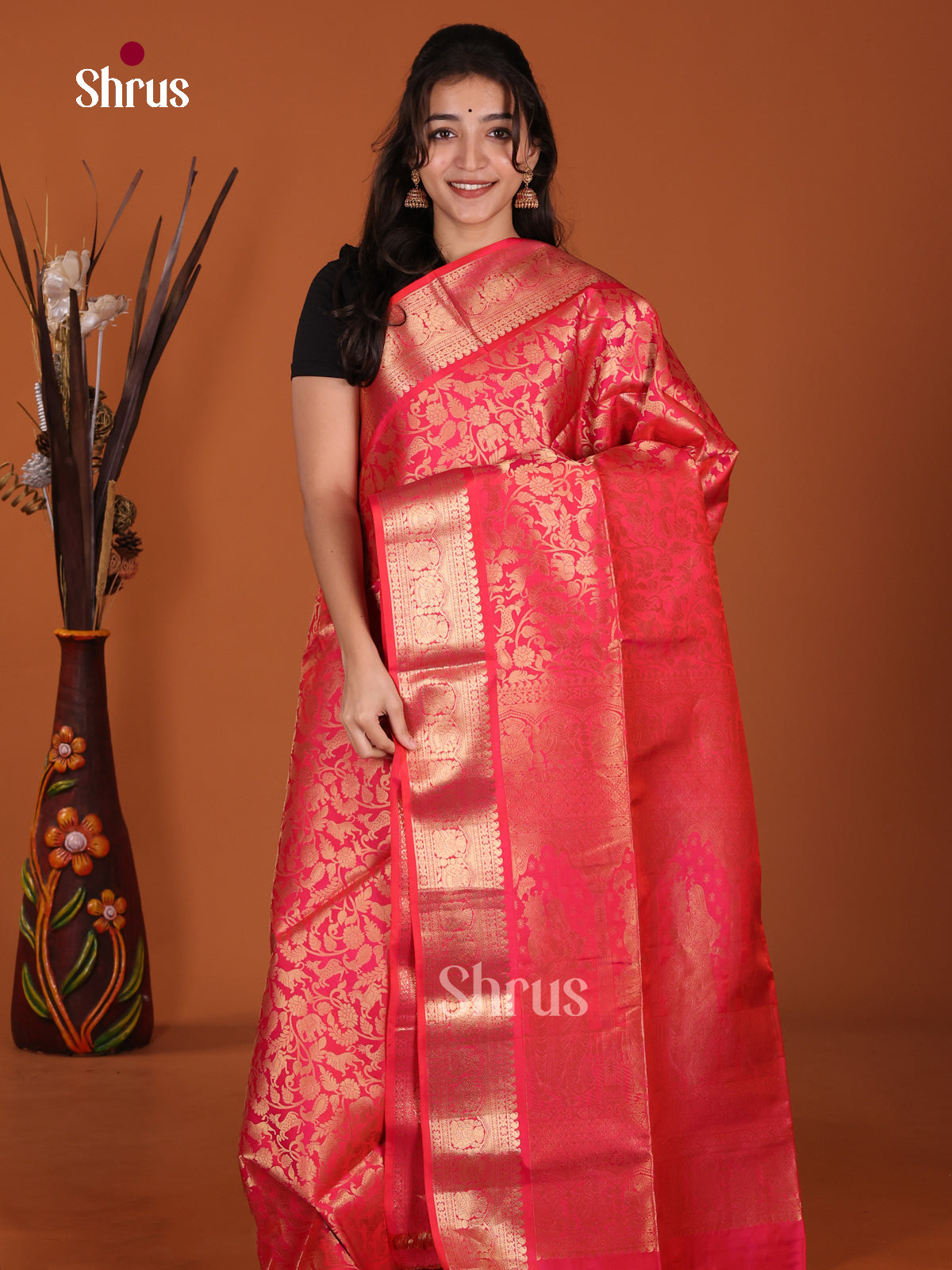 DKS19018 - Soft Silk (HR) Saree