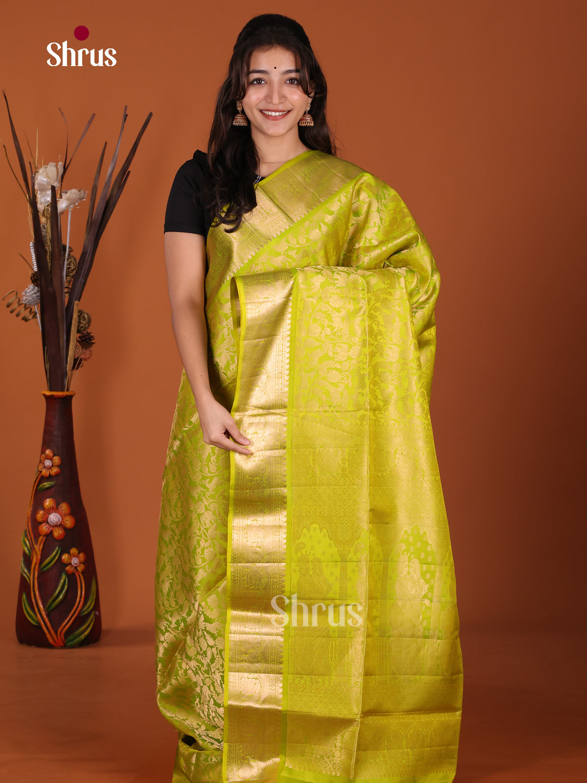 DKS19019 - Soft Silk (HR) Saree