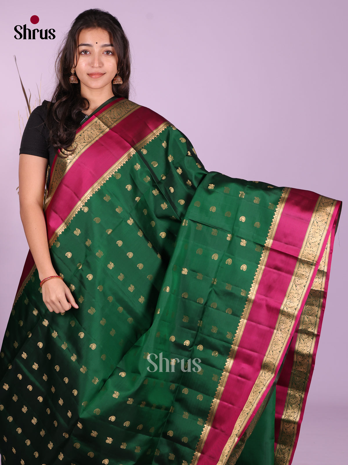 DKS19025 - Soft Silk (HR) Saree