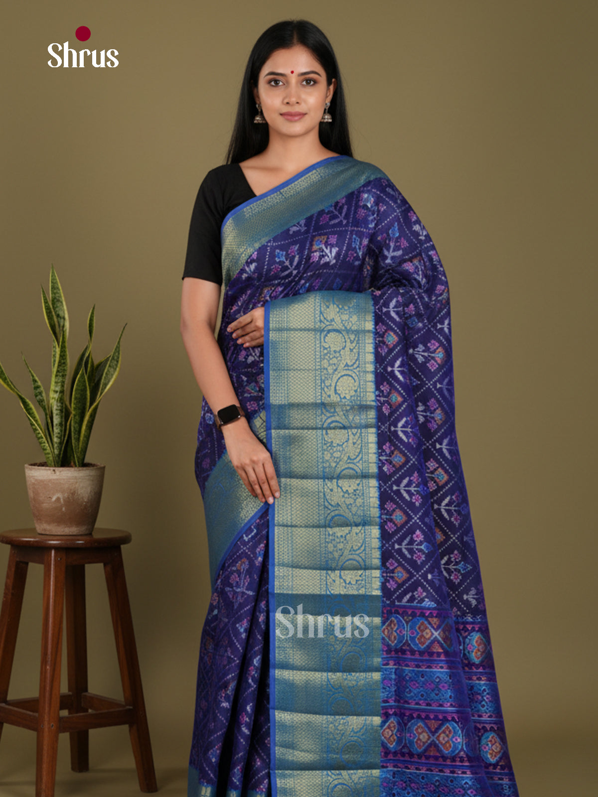 DKS21002 - Semi Patola Saree