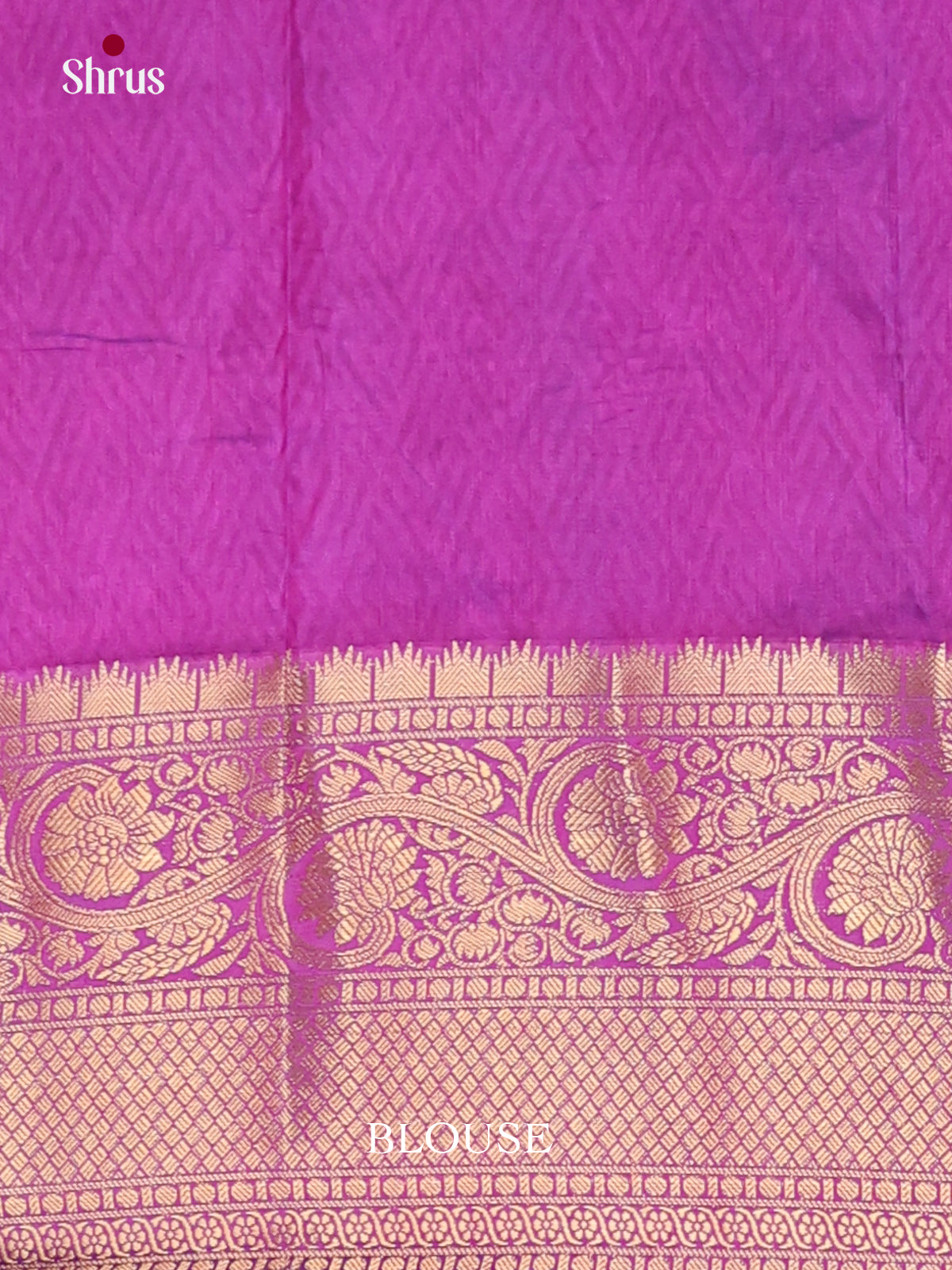 Blue & Purple - Semi Patola Saree