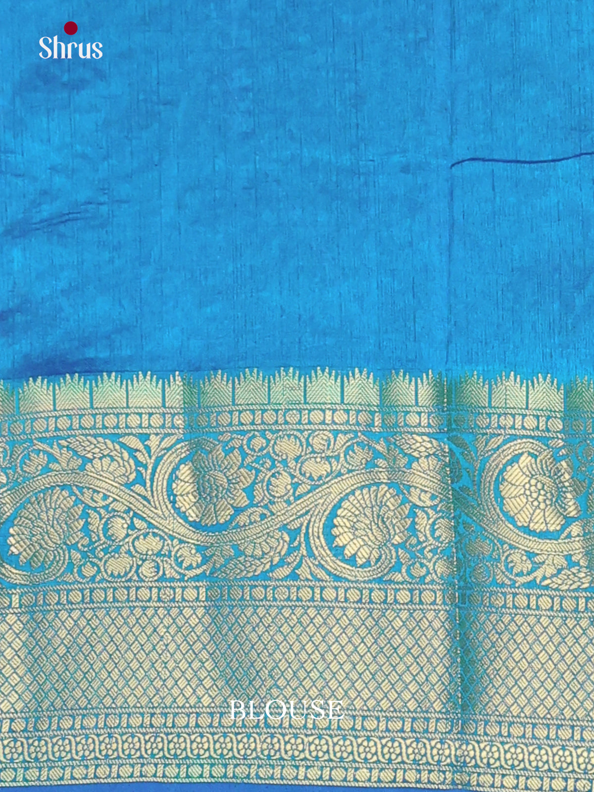 Blue & Purple - Semi Patola Saree