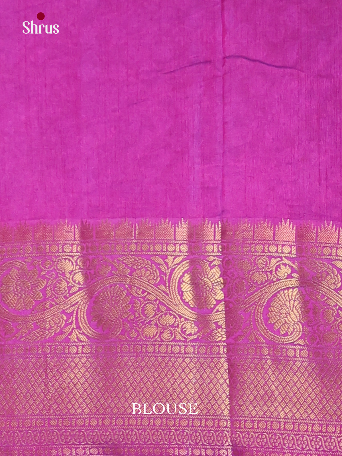 Blue & Purple - Semi Patola Saree