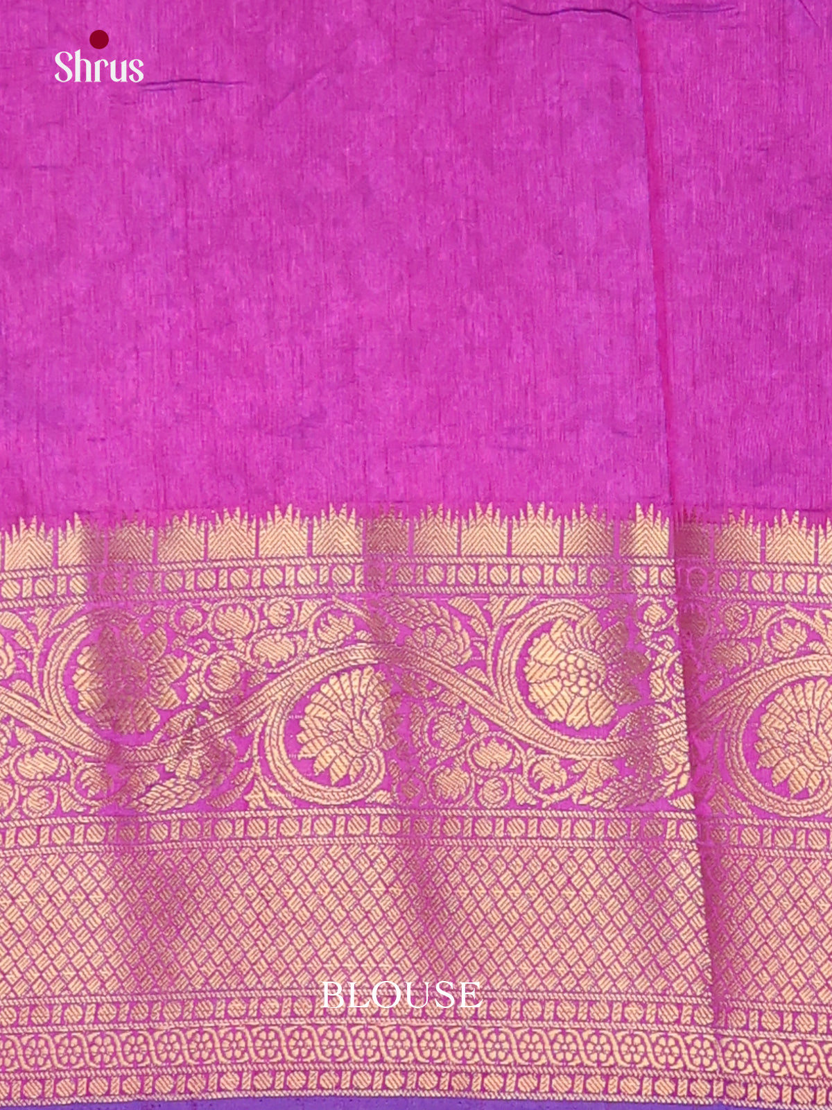 Blue & Purple- Semi Patola Saree