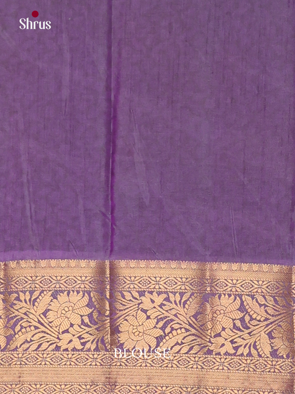 Blue & Purple - Semi Patola Saree