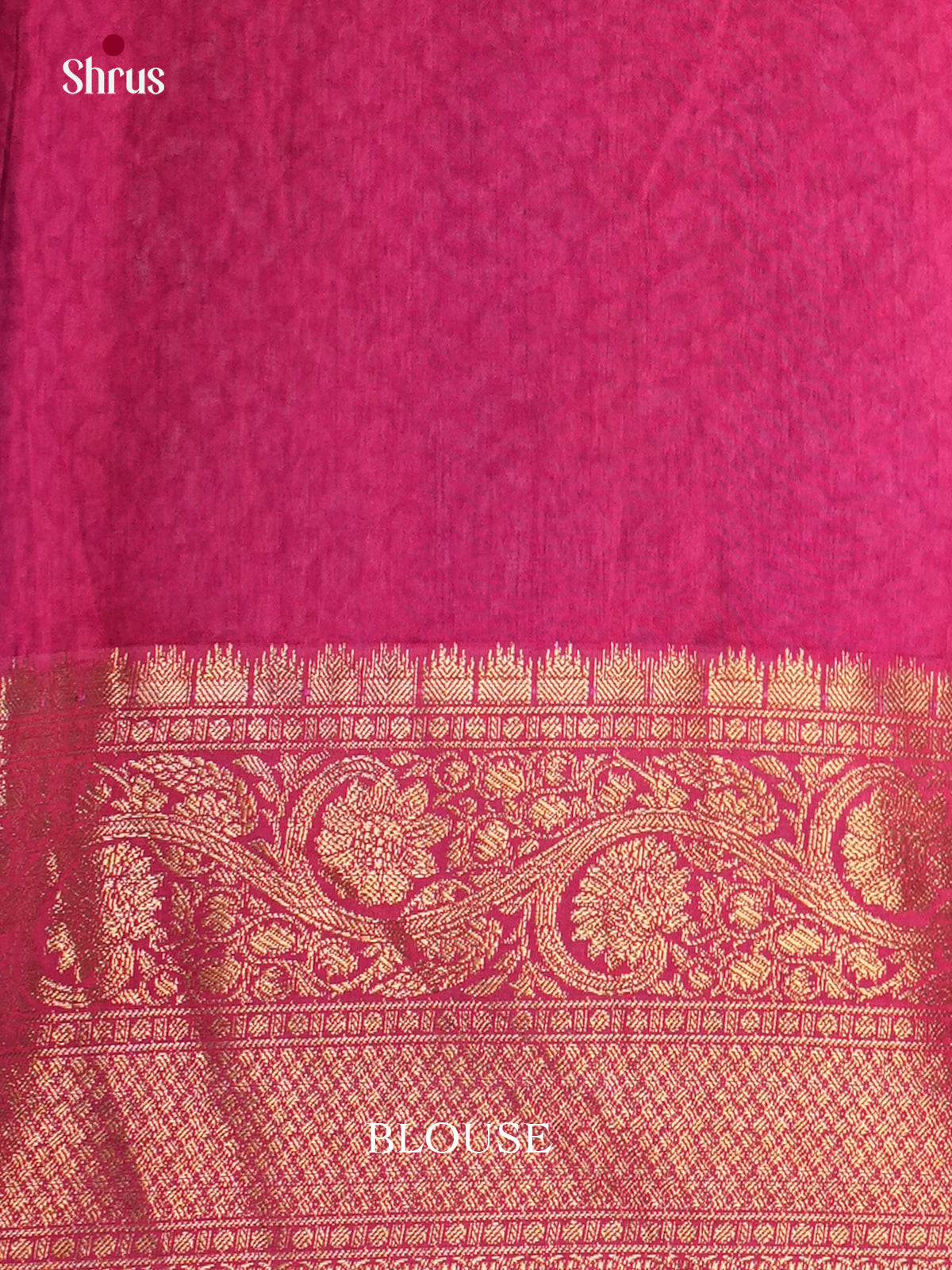 Pink - Semi Patola Saree