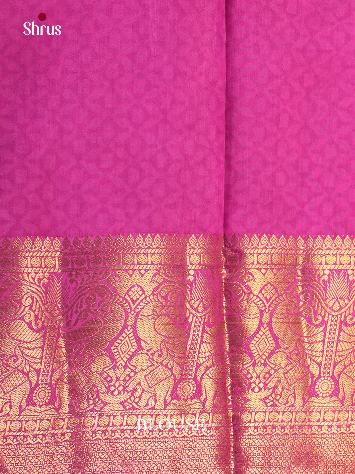 Purple & Pink - Semi Patola Saree