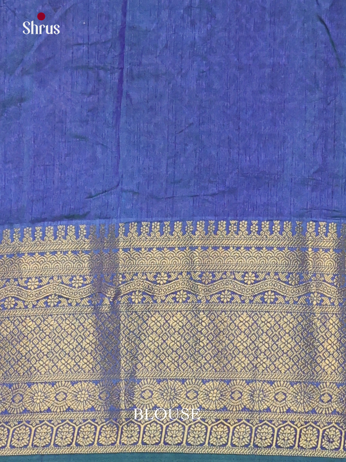 Green & Blue- Semi Patola Saree - Shop on Shrus.com
