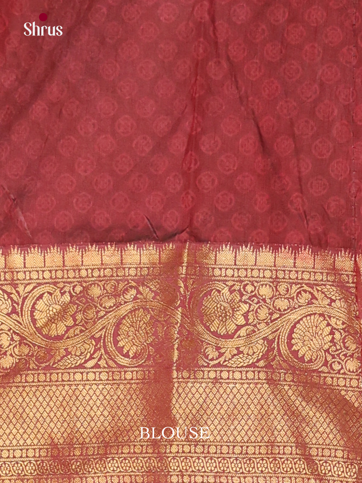 Green & Maroon - Semi Patola Saree