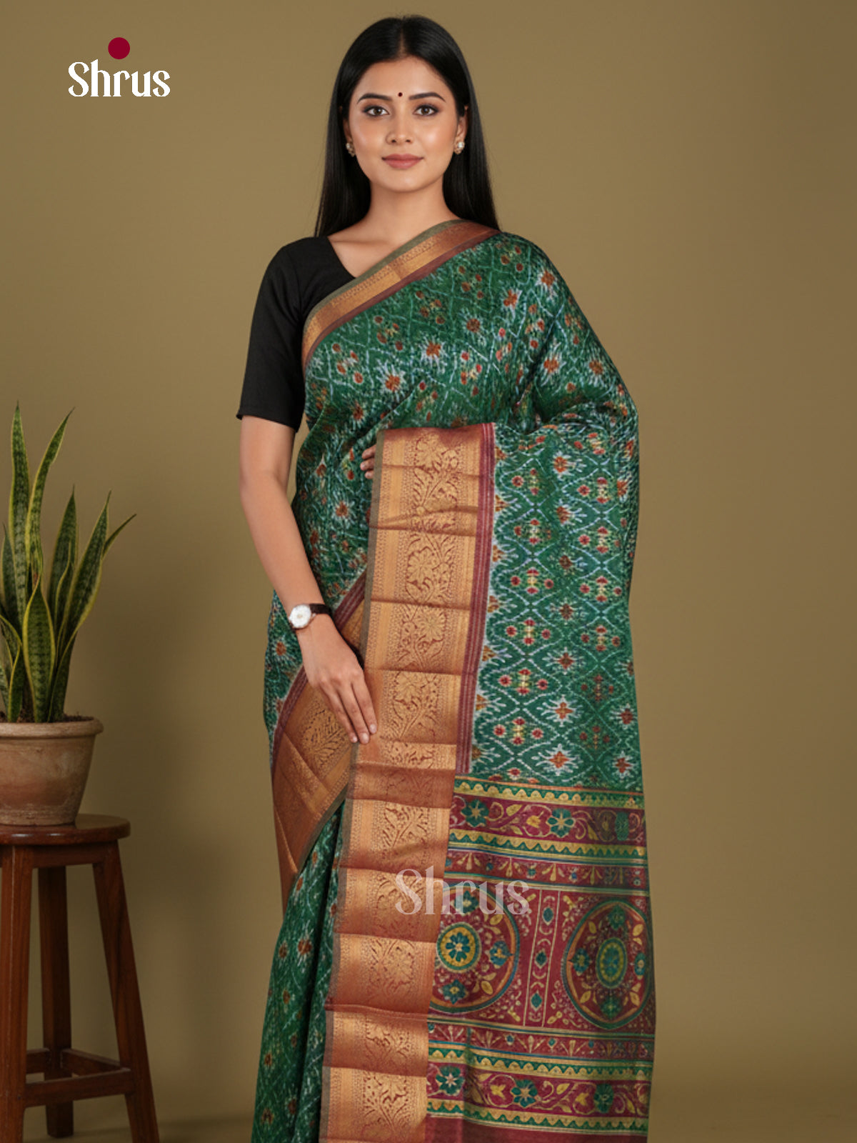 DKS21077 - Semi Patola Saree