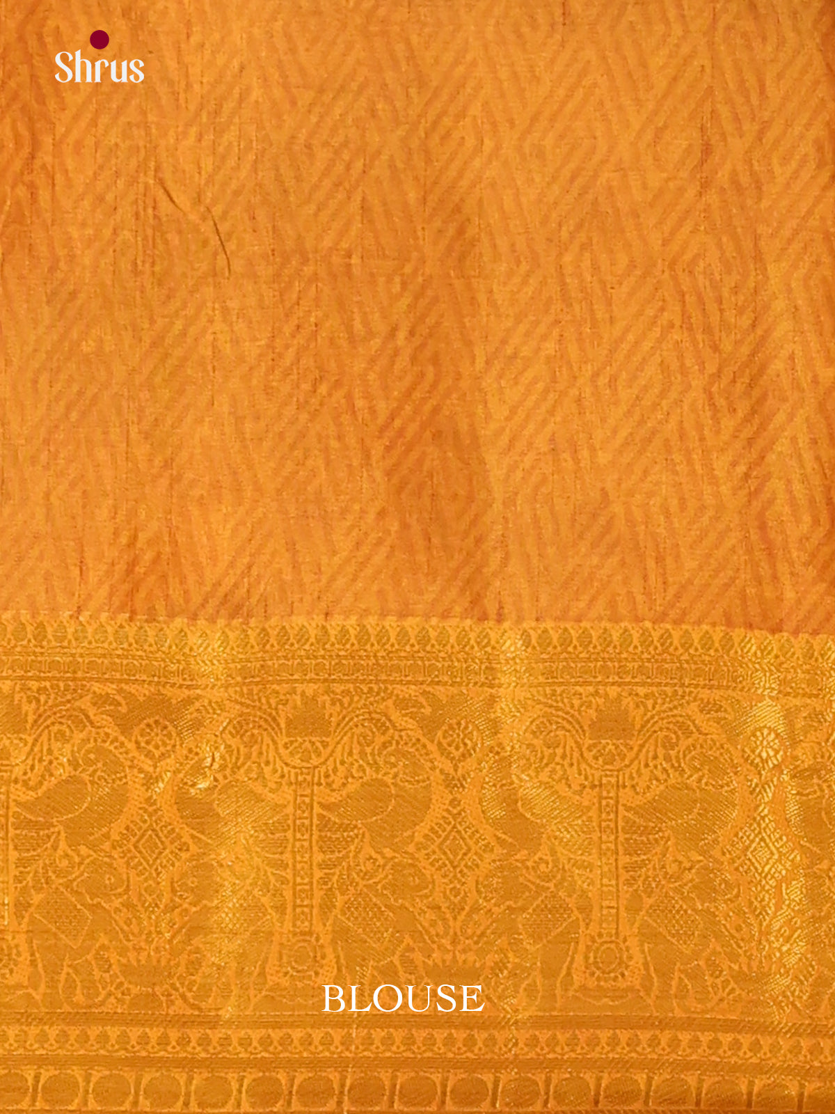 Mehandi Green & Mustard - Semi Patola Saree