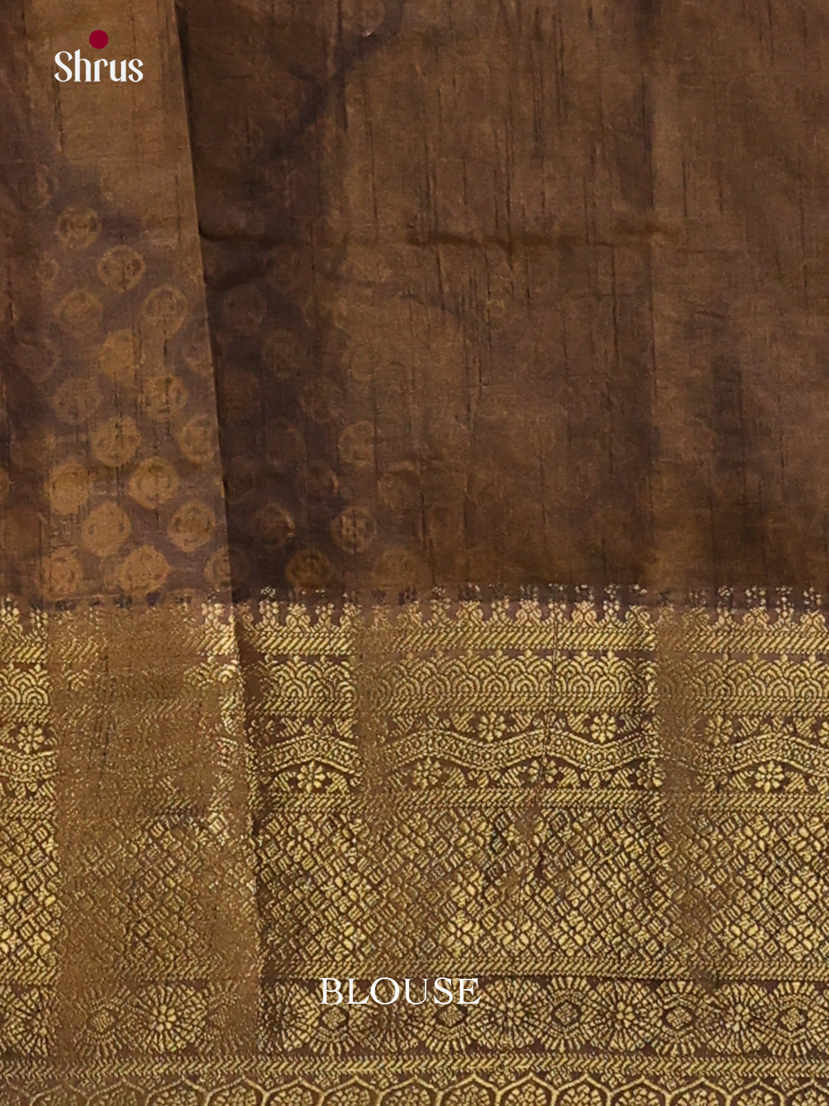 Mustard & Chutney Green - Semi Patola Saree