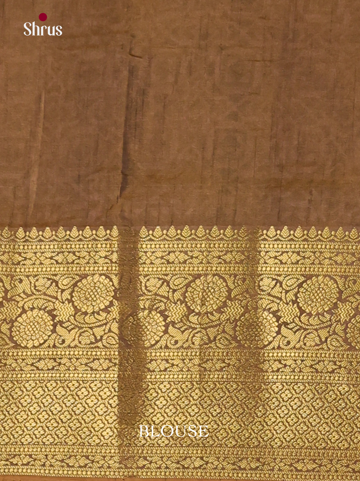 Mustard & Chutney Green - Semi Patola Saree