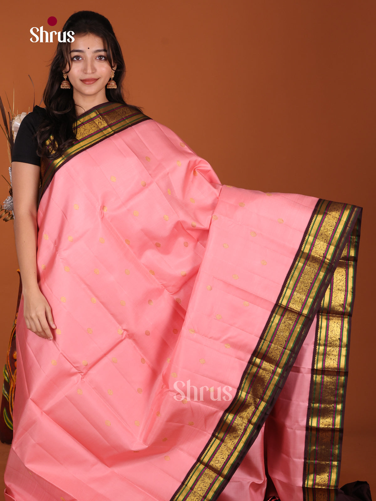 DKS22235 - Kanchipuram Korvai Plain Saree