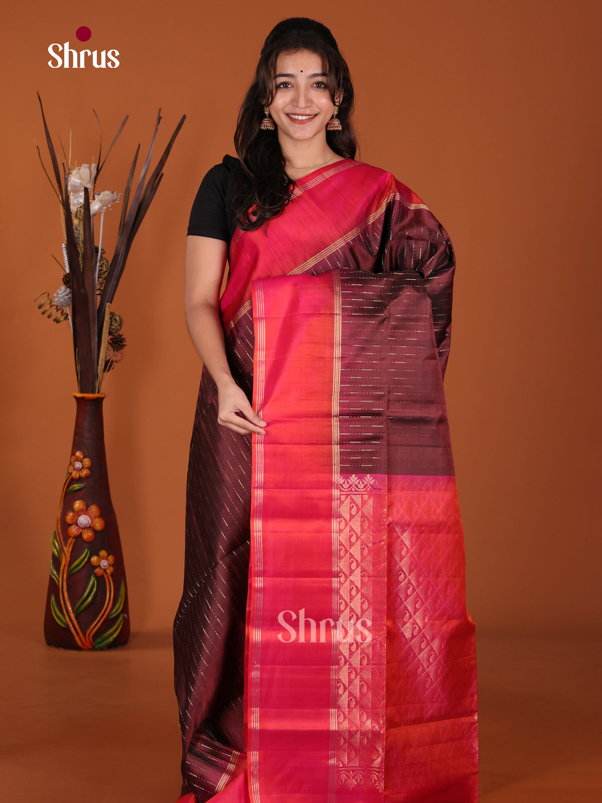 DKS22245 - Soft Silk (HR) Saree