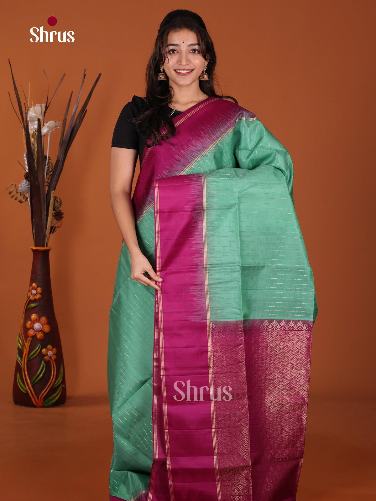 DKS22253 - Soft Silk (HR) Saree