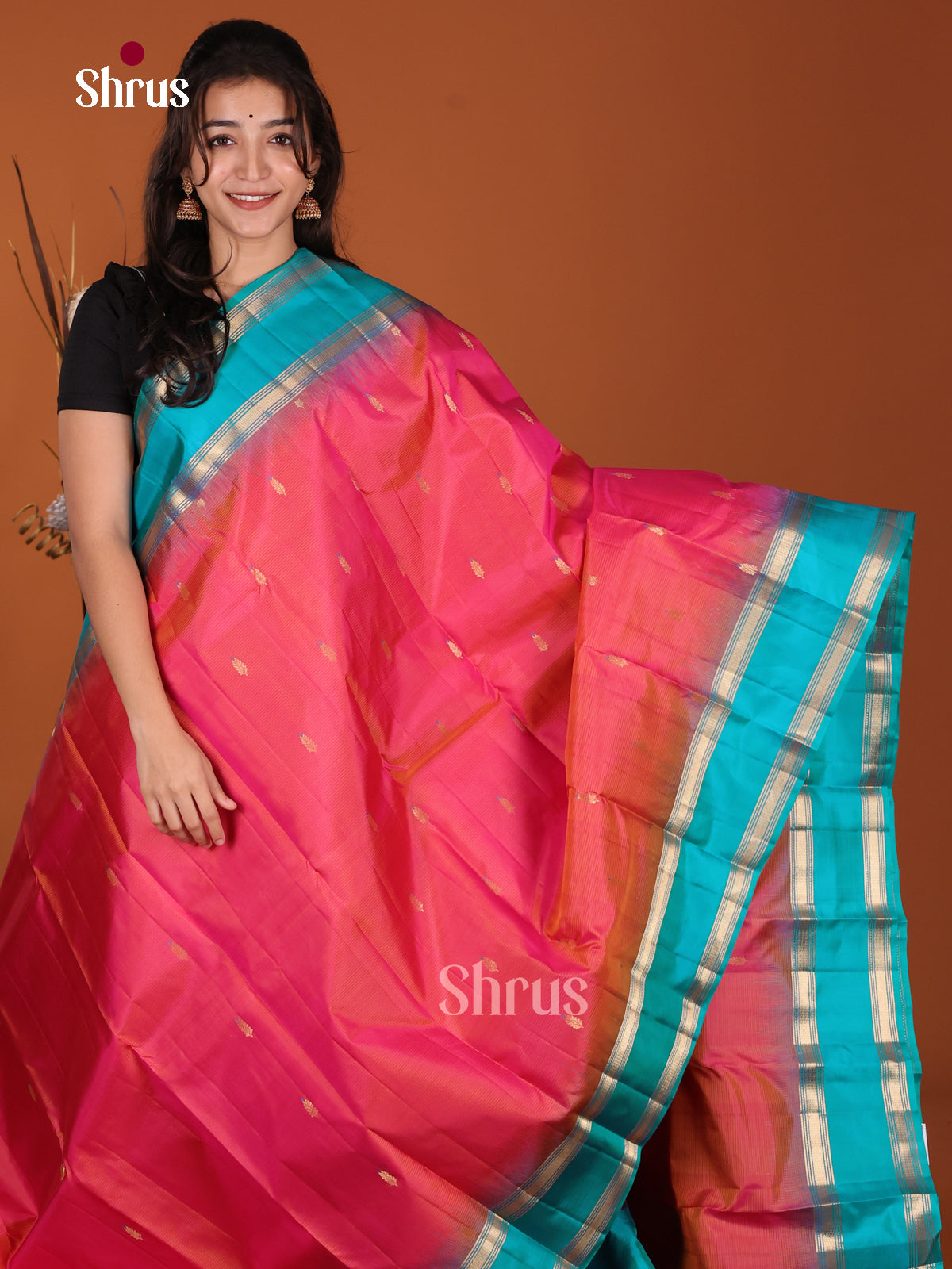 DKS22257 - Kanchipuram Rettapet Saree