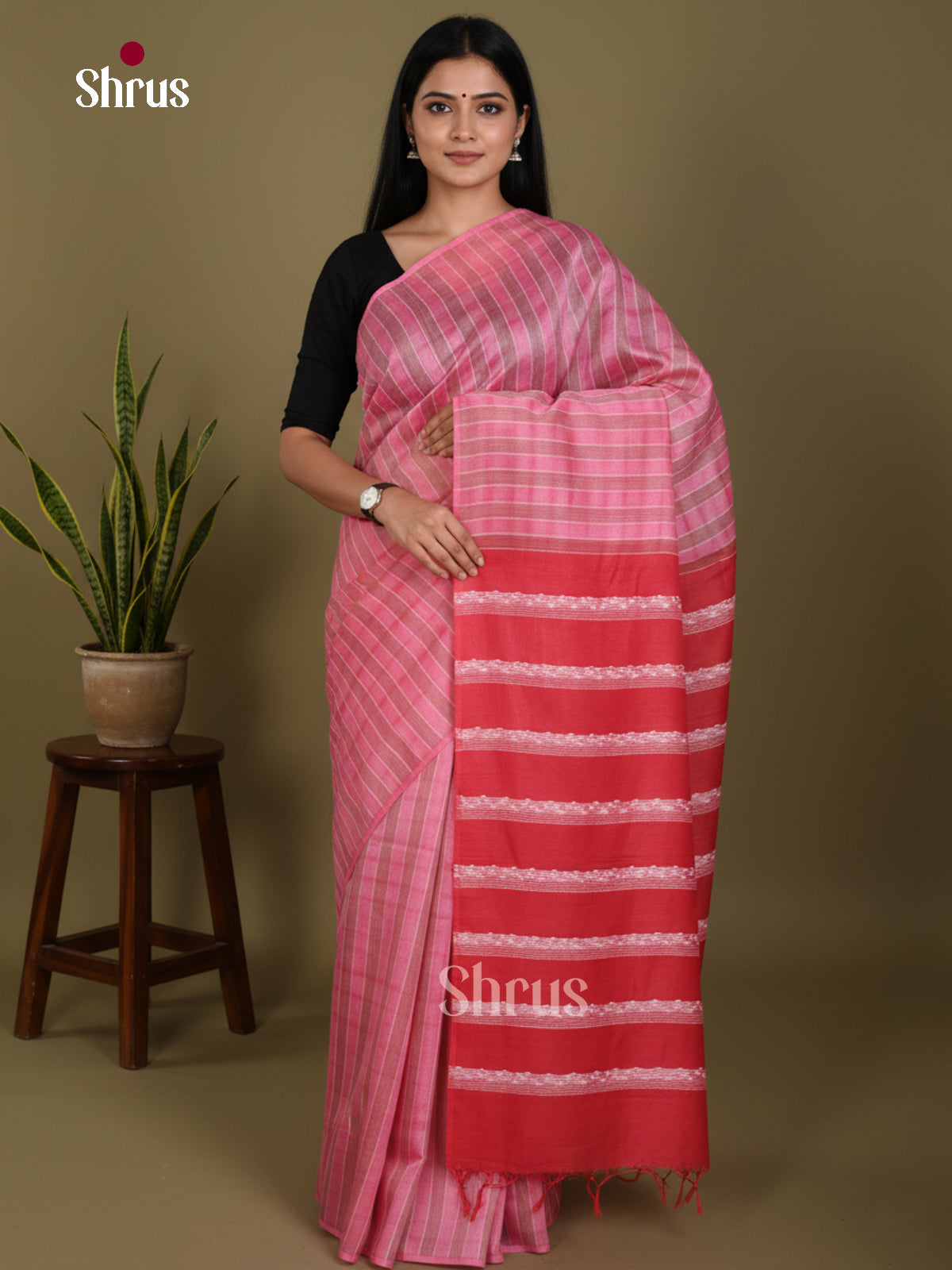 DKS22270 - Shibori Saree