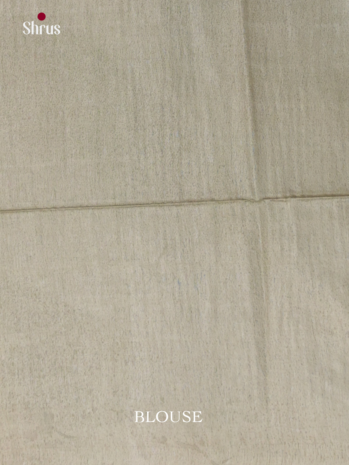 Cream & Grey Green- Shibori Saree