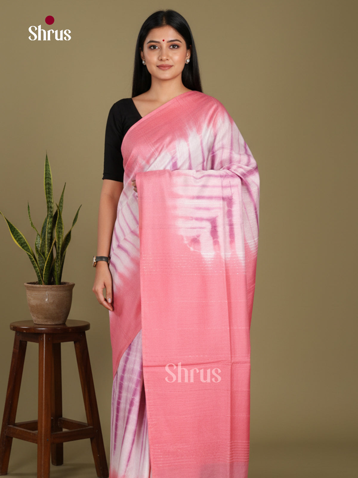 DKS22280 - Shibori Saree