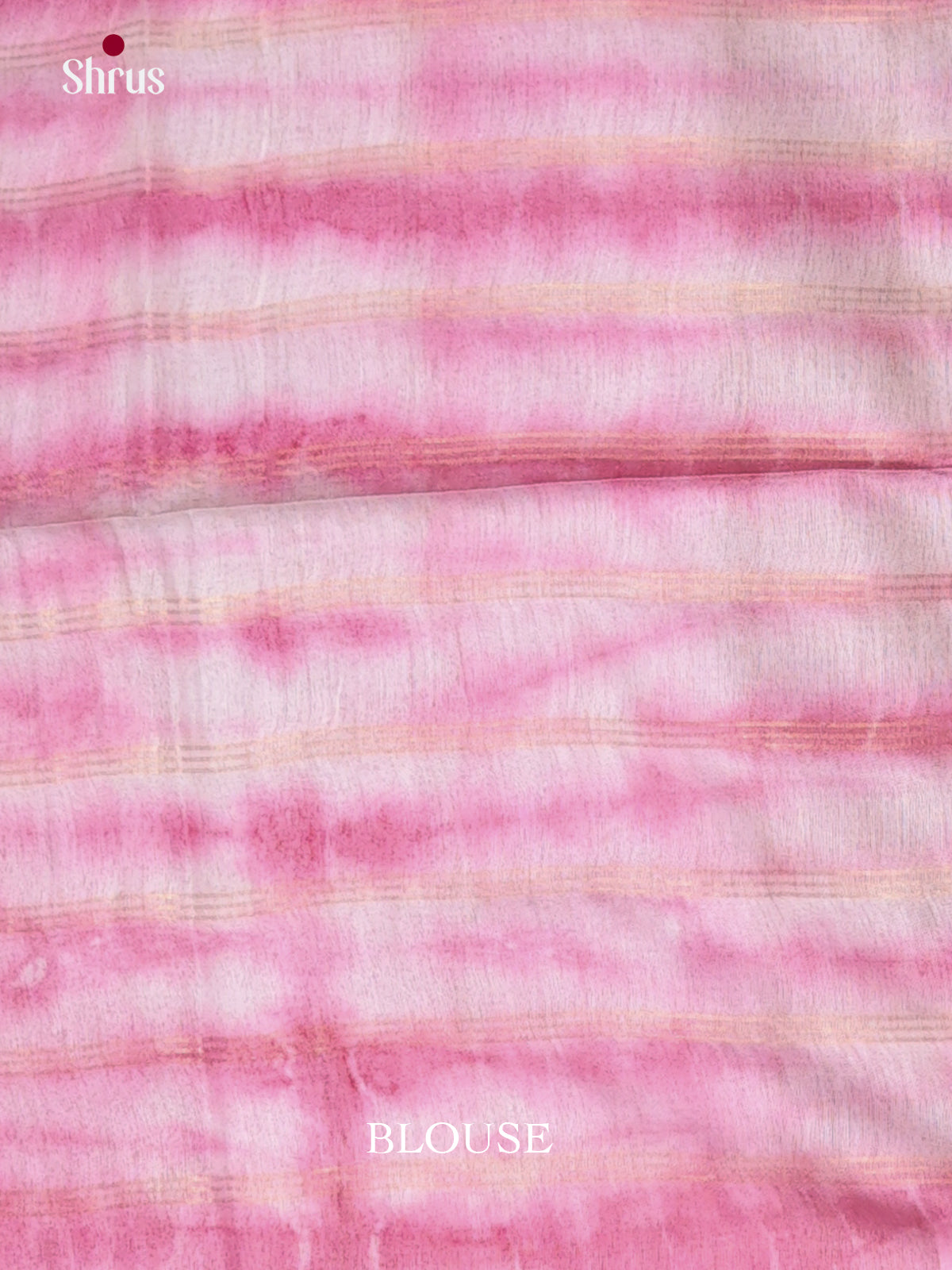 Grey & Pink - Shibori Saree