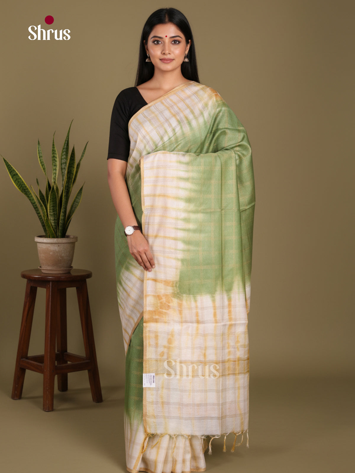 DKS22288 - Shibori Saree