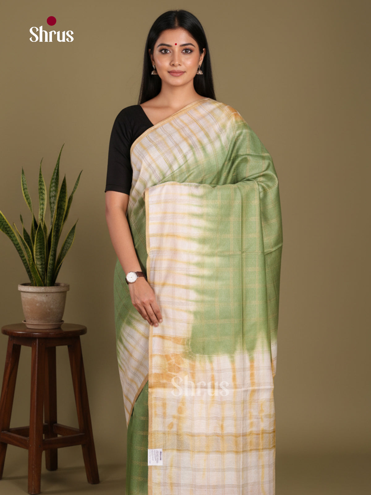 DKS22288 - Shibori Saree