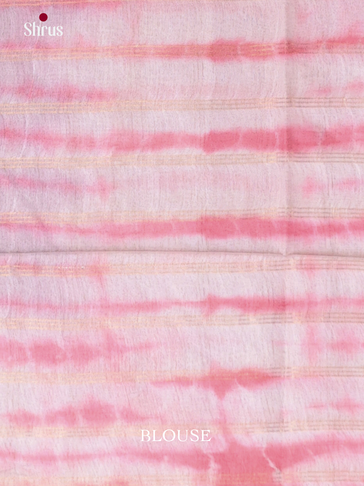 Purple & Cream - Shibori Saree