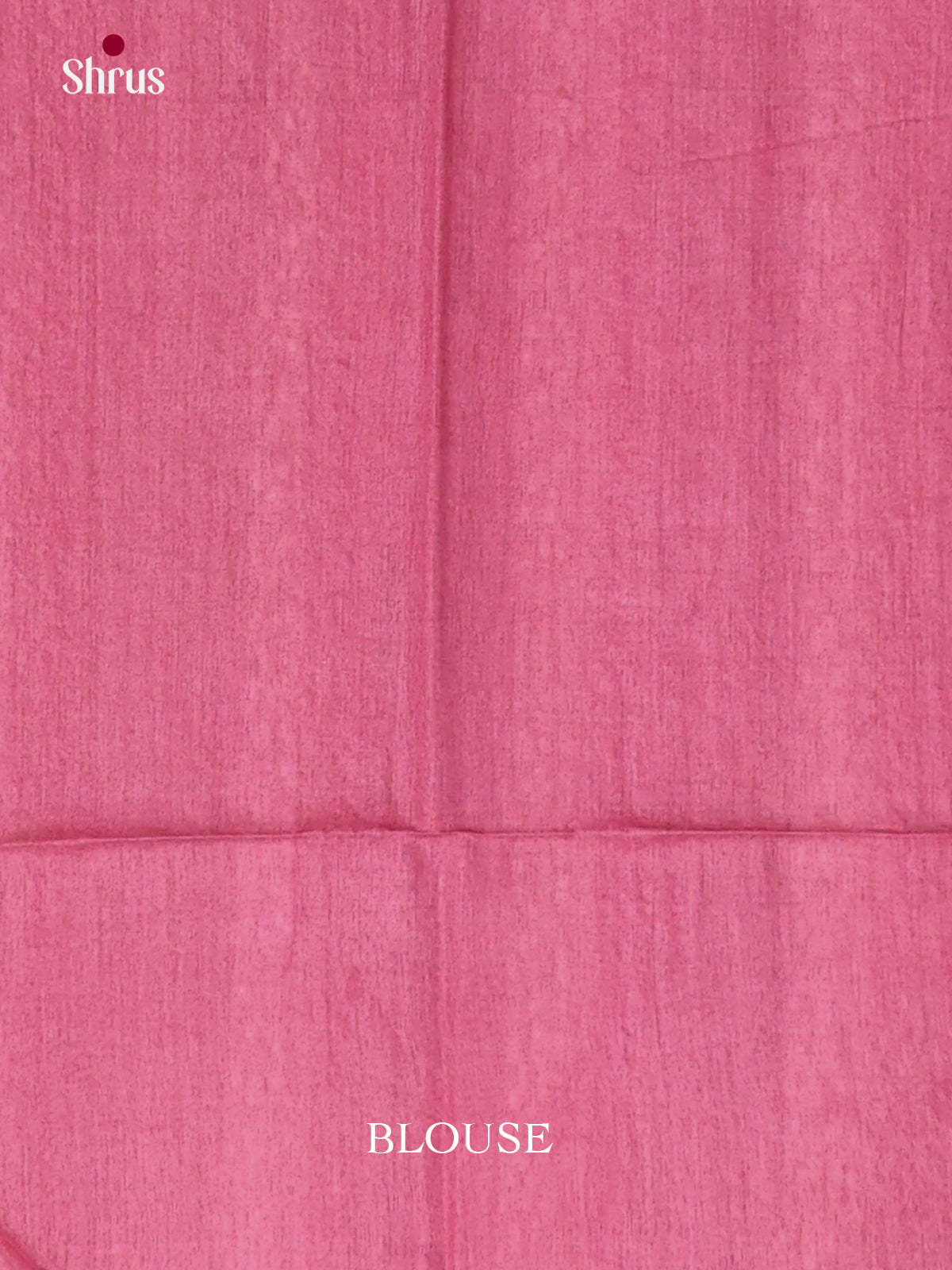 Cream & Pink - Shibori Saree
