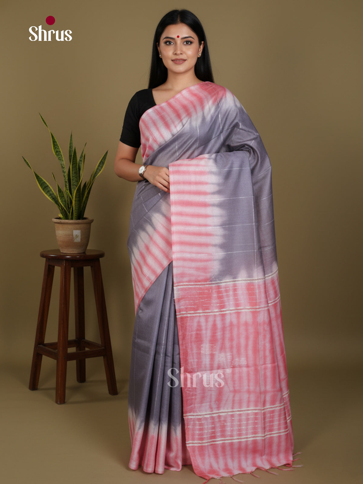 DKS22311 - Shibori Saree