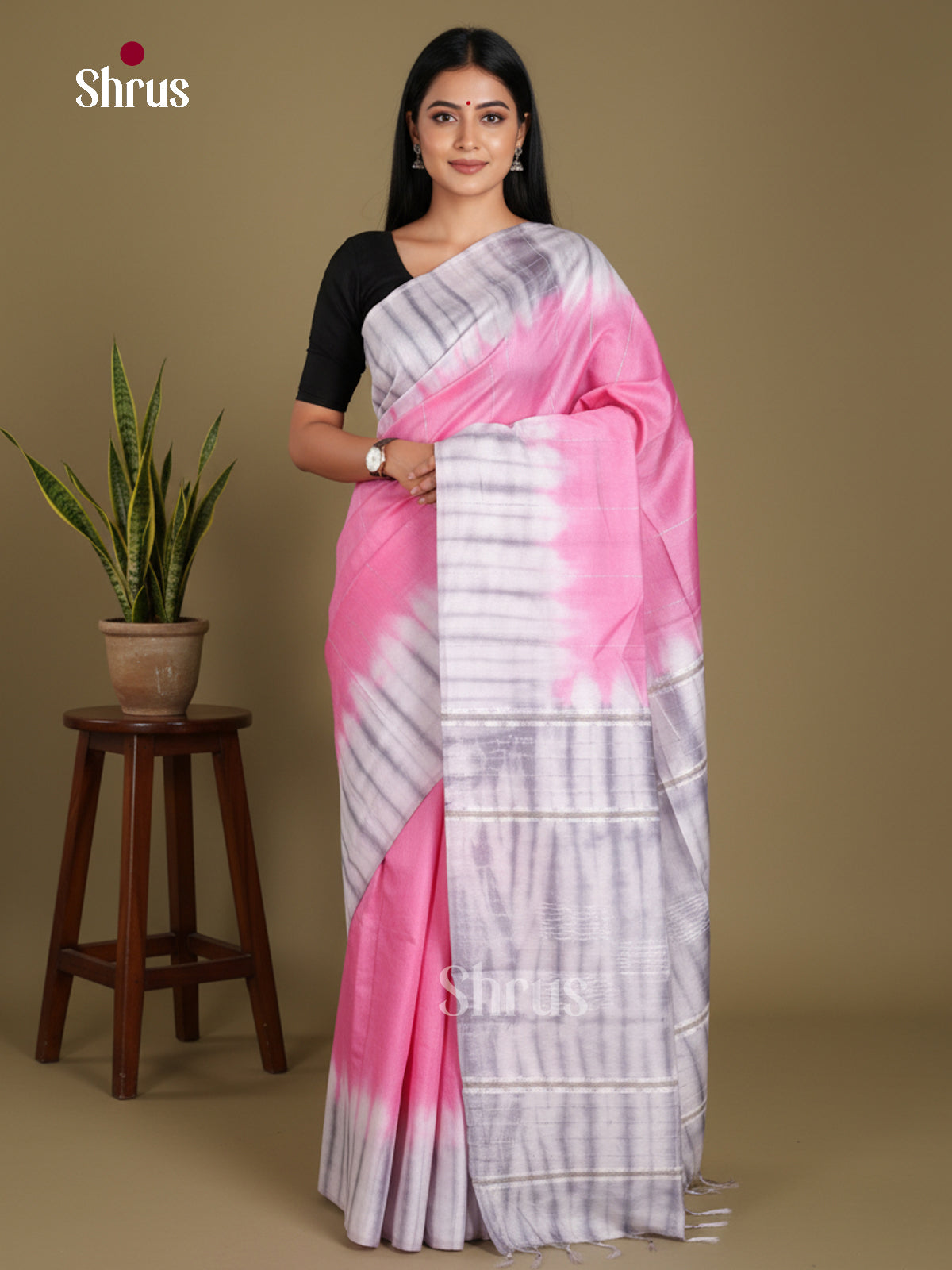 DKS22312 - Shibori Saree