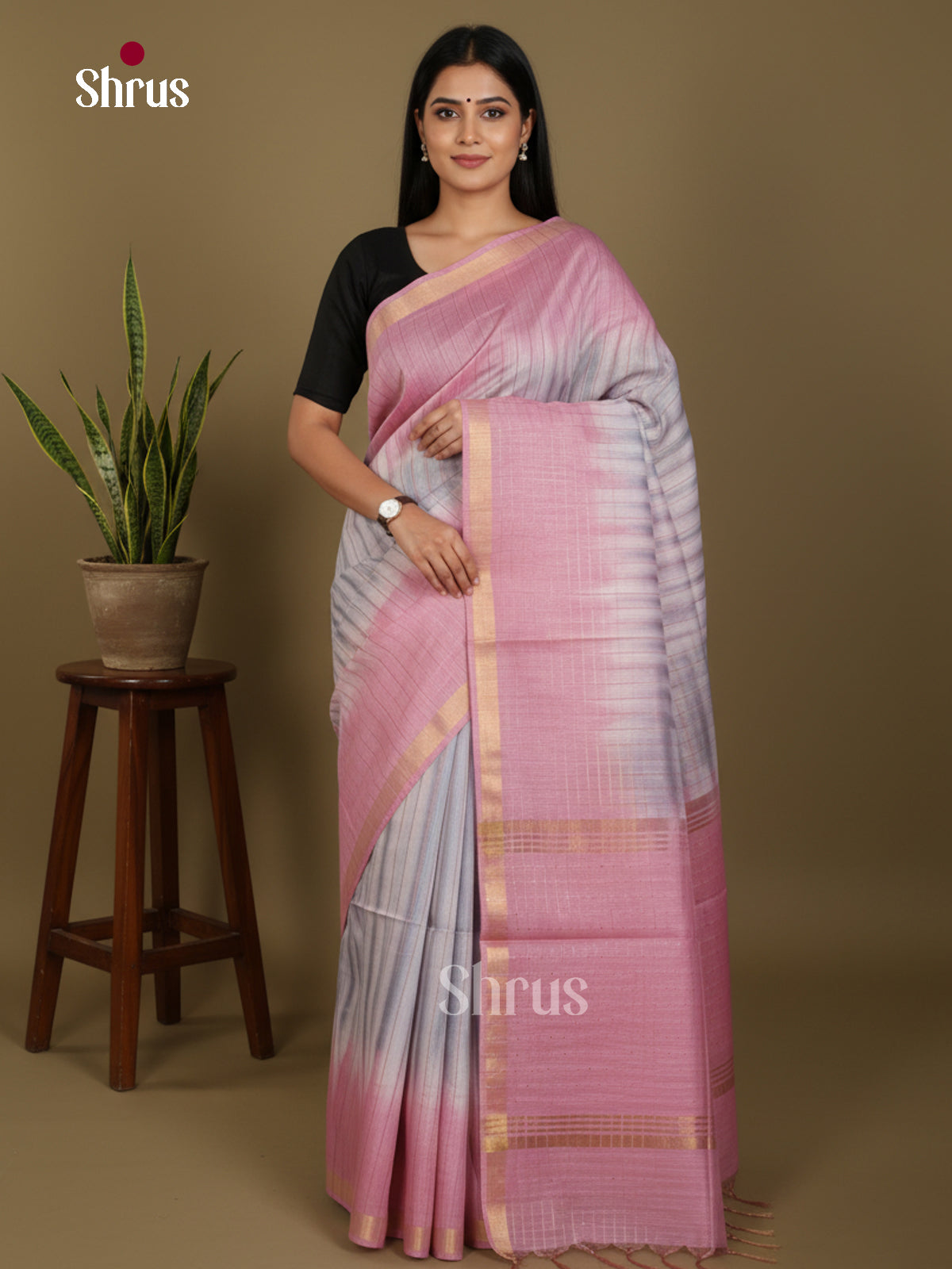 DKS22336 - Shibori Saree - Shop on Shrus.com