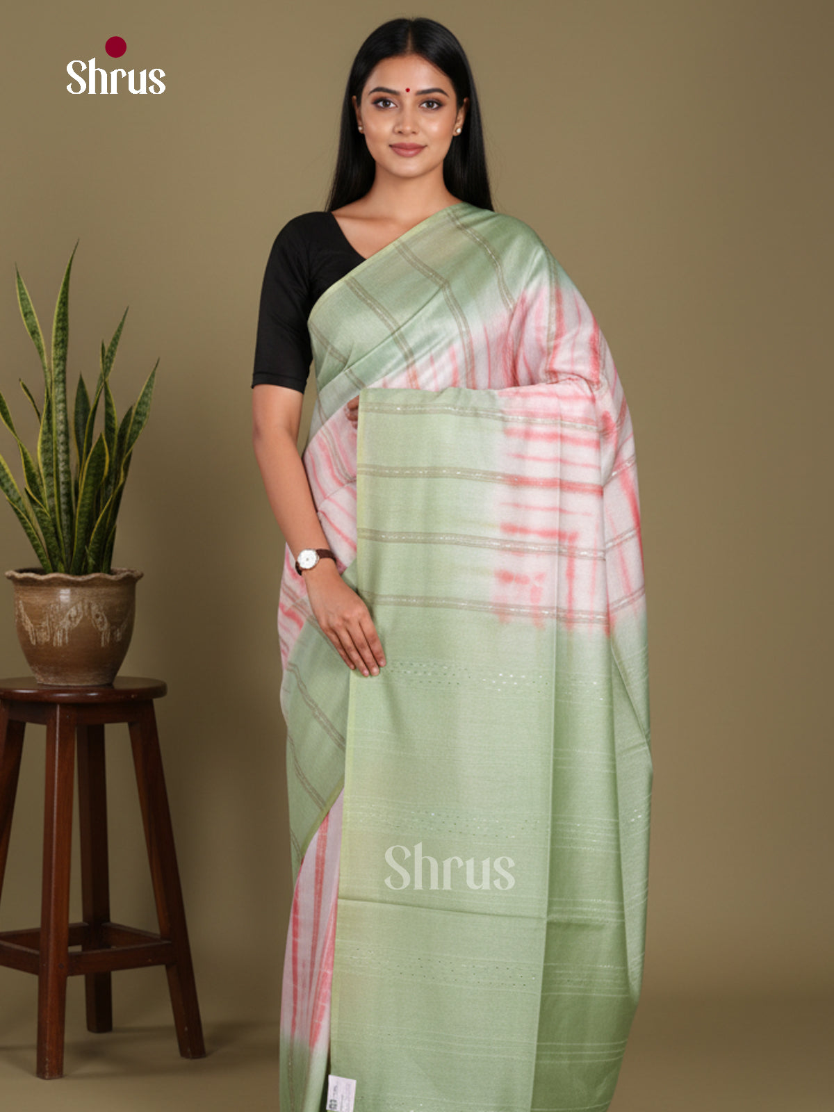 DKS22358 - Shibori Saree