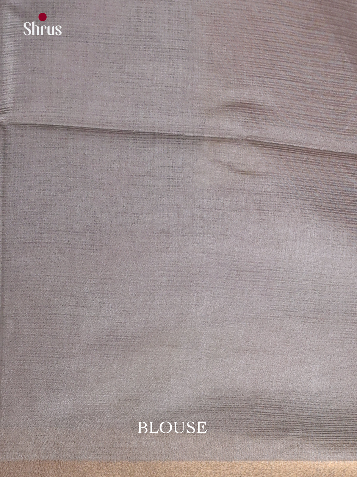 Brown & Grey - Shibori Saree