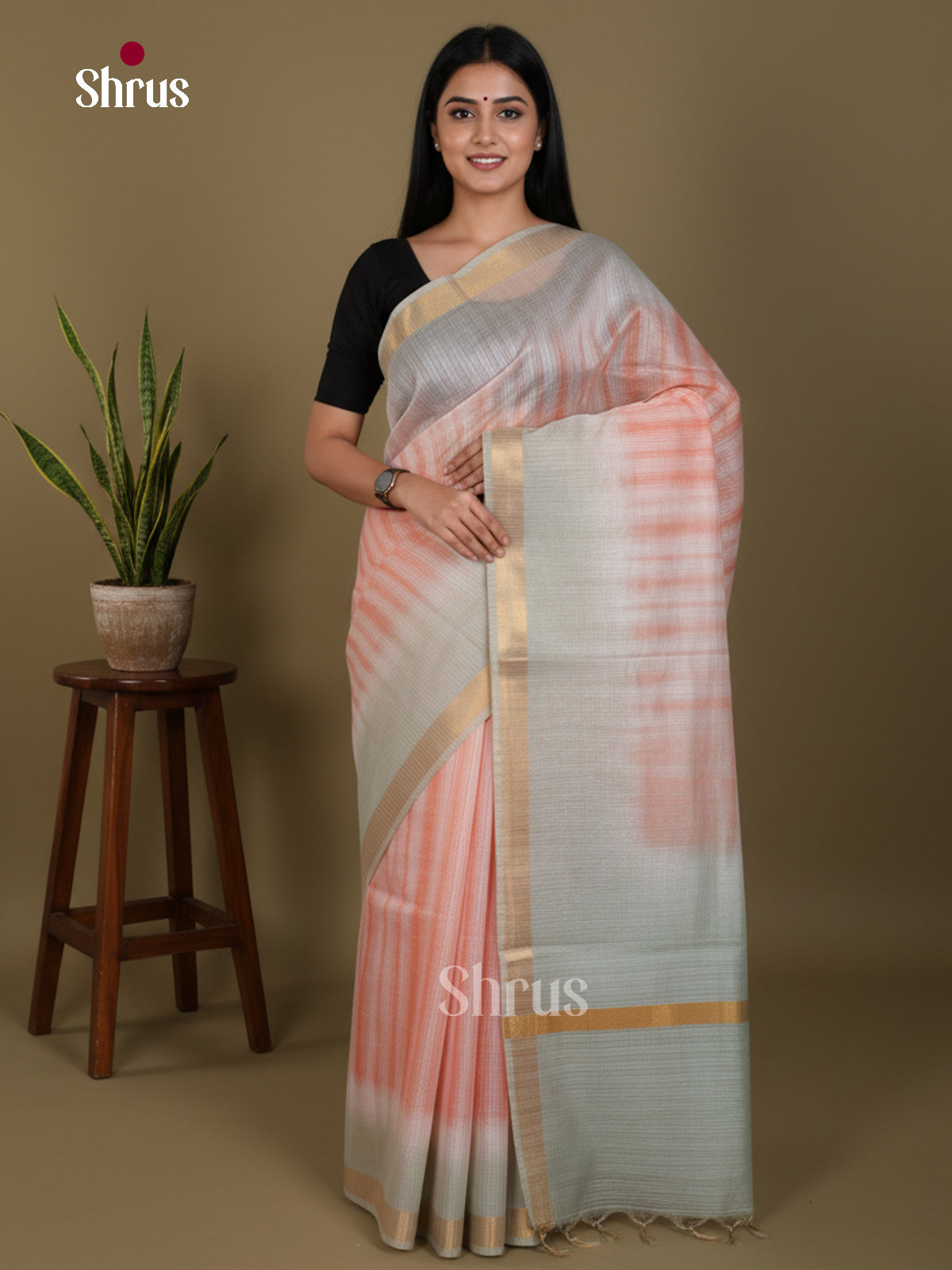DKS22372 - Shibori Saree