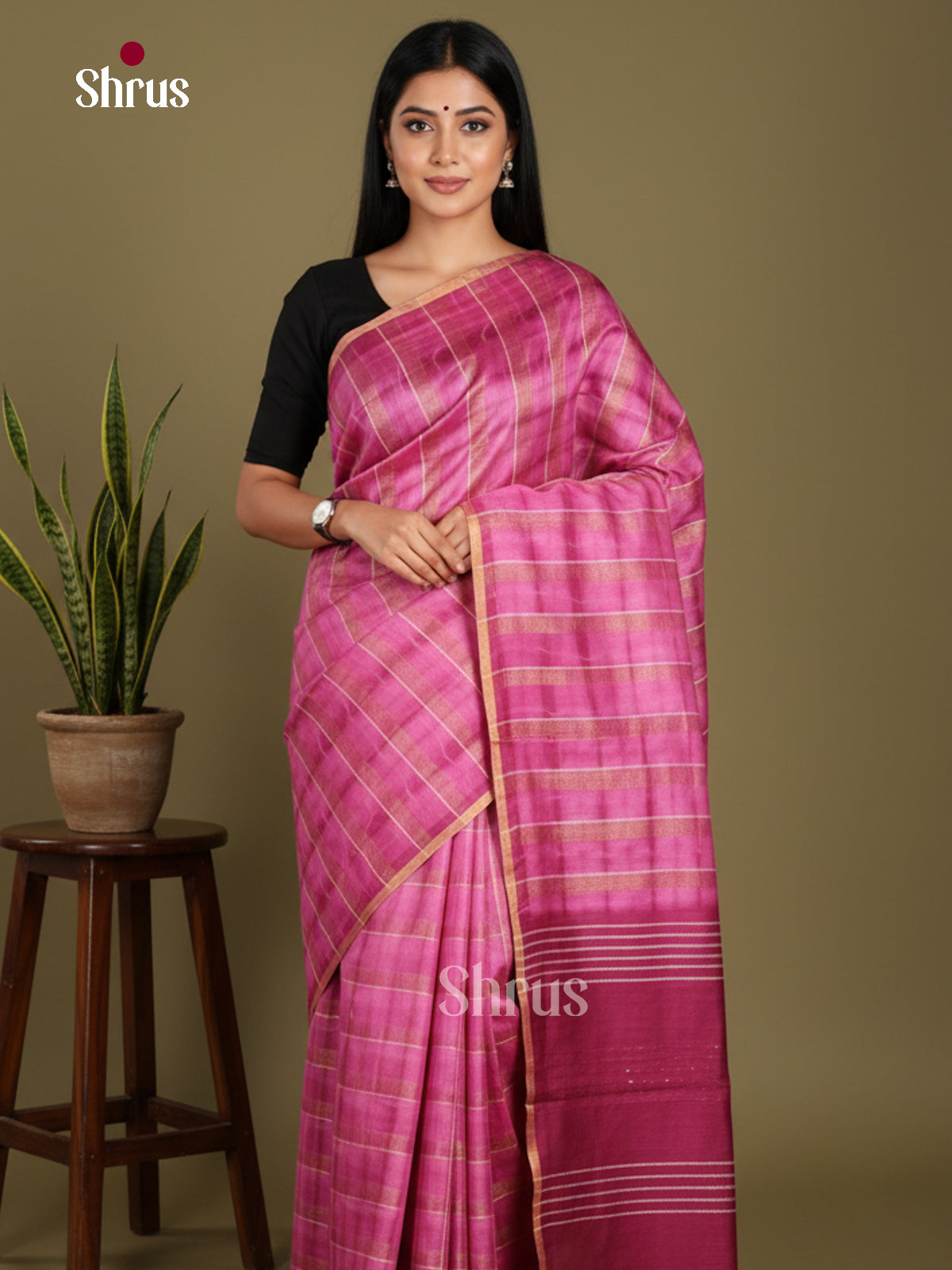 DKS22383 - Shibori Saree - Shop on Shrus.com