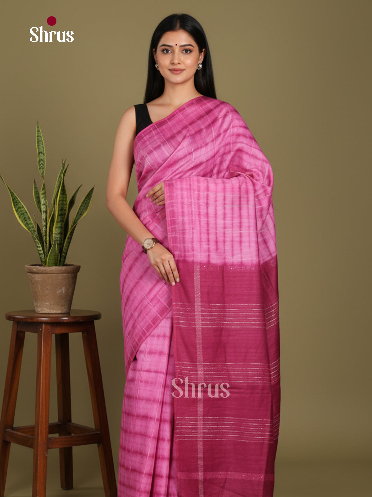 DKS22389 - Shibori Saree - Shop on Shrus.com