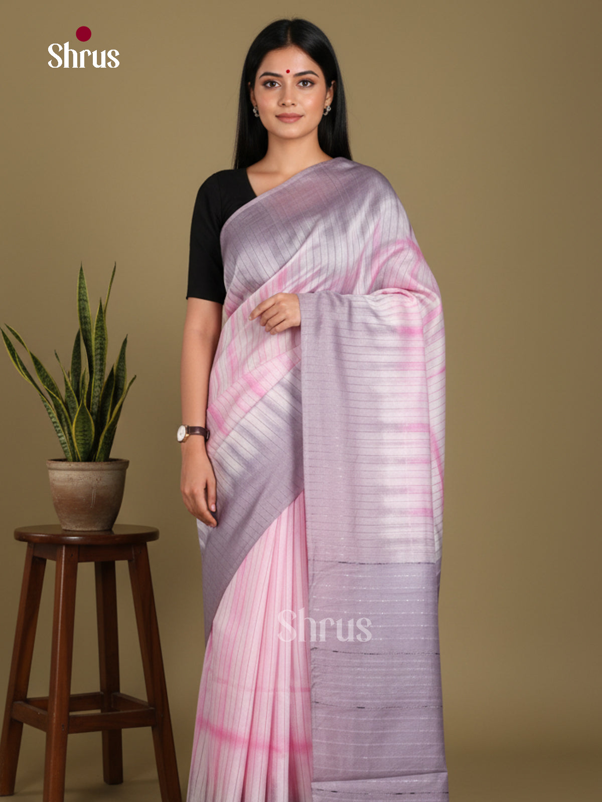 DKS22415 - Shibori Saree - Shop on Shrus.com