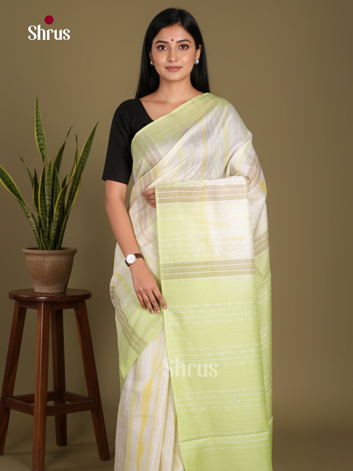 DKS22421 - Shibori Saree - Shop on Shrus.com