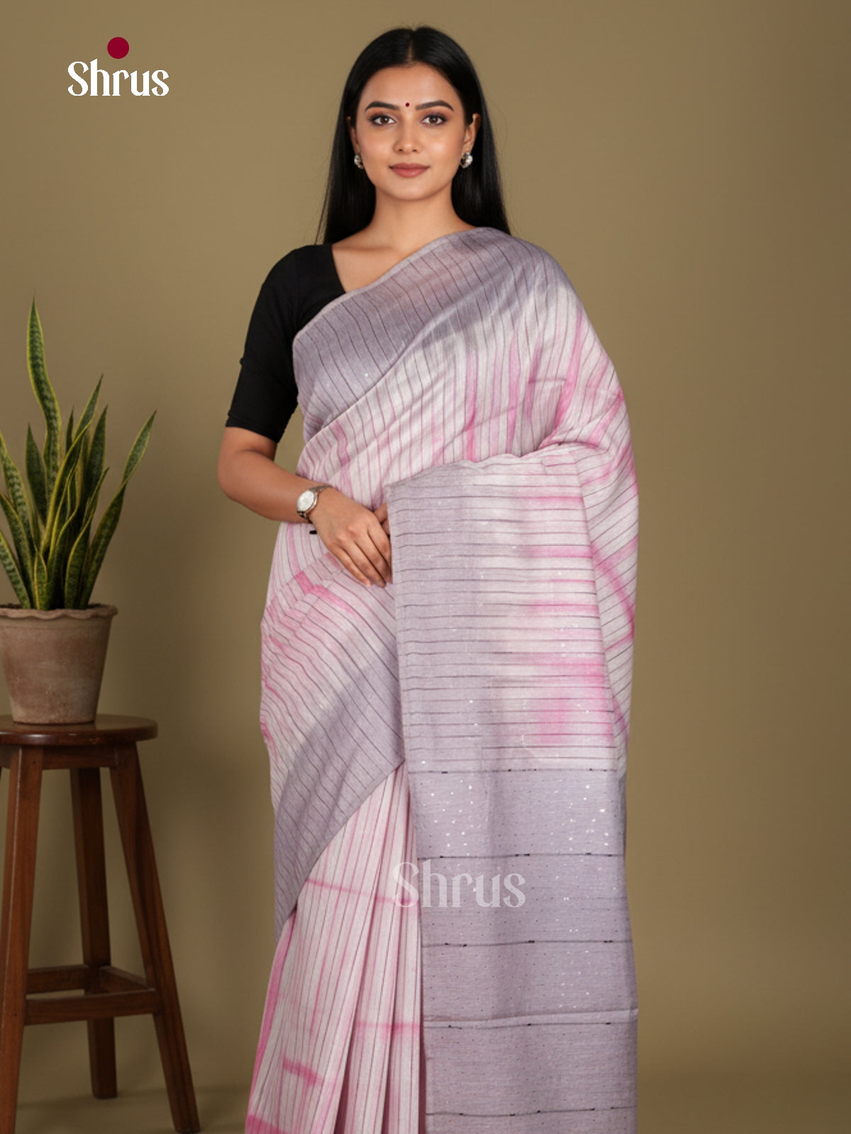 DKS22438 - Shibori Saree - Shop on Shrus.com