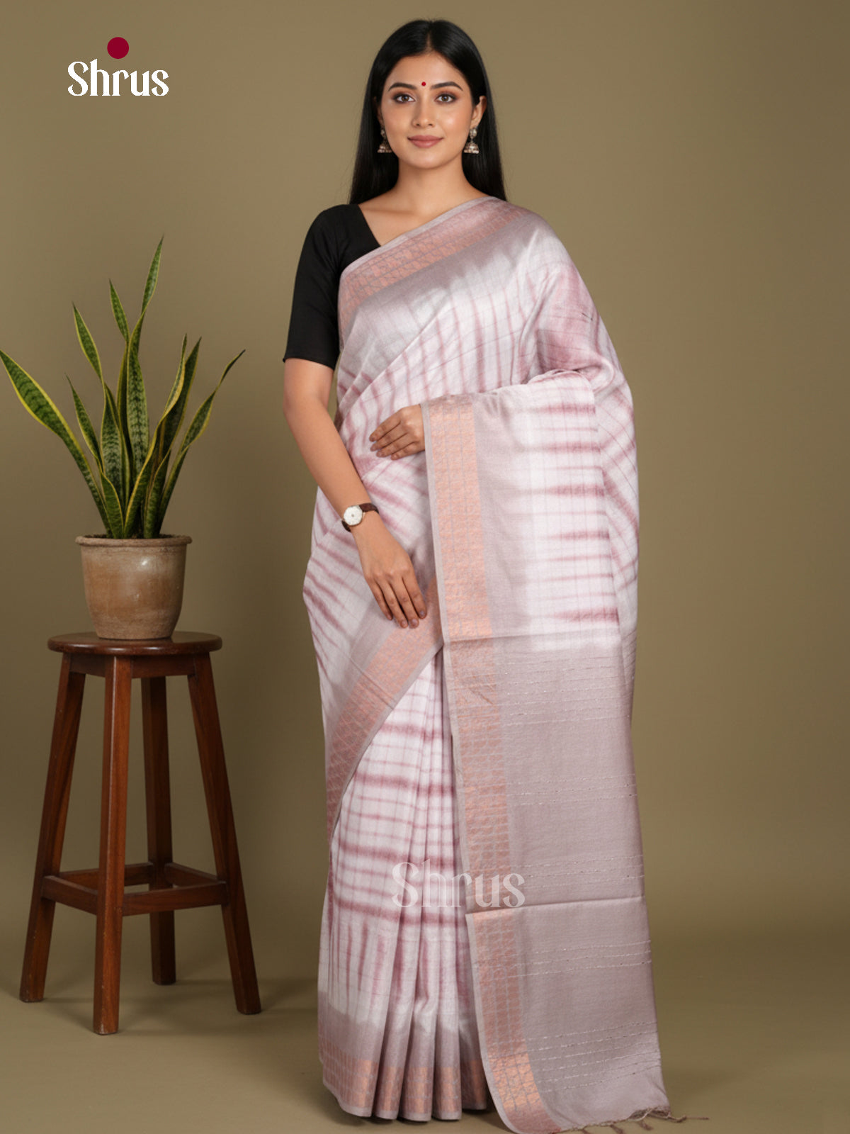 DKS22648 - Shibori Saree